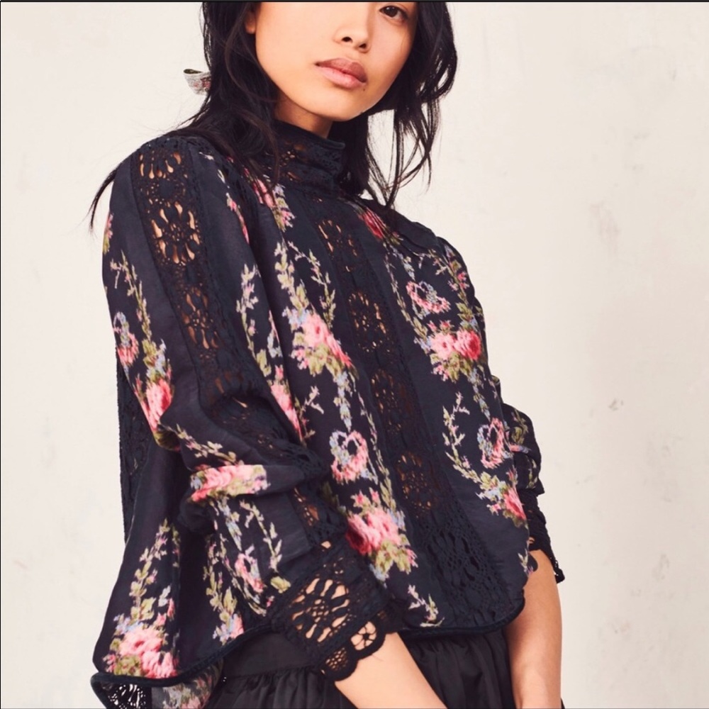 LoveShackFancy Jacque Top Dolce